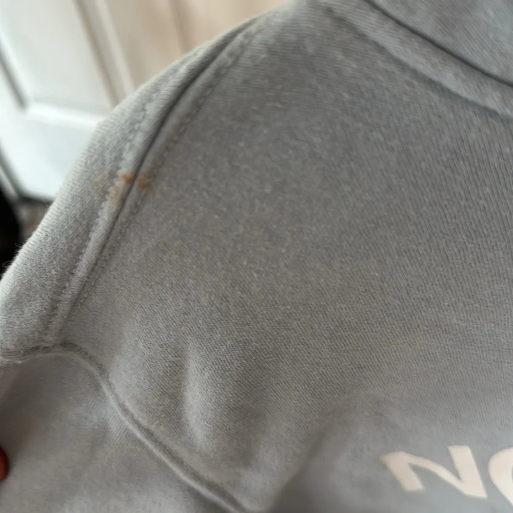 The North Face Men's Light Blue Hoodie